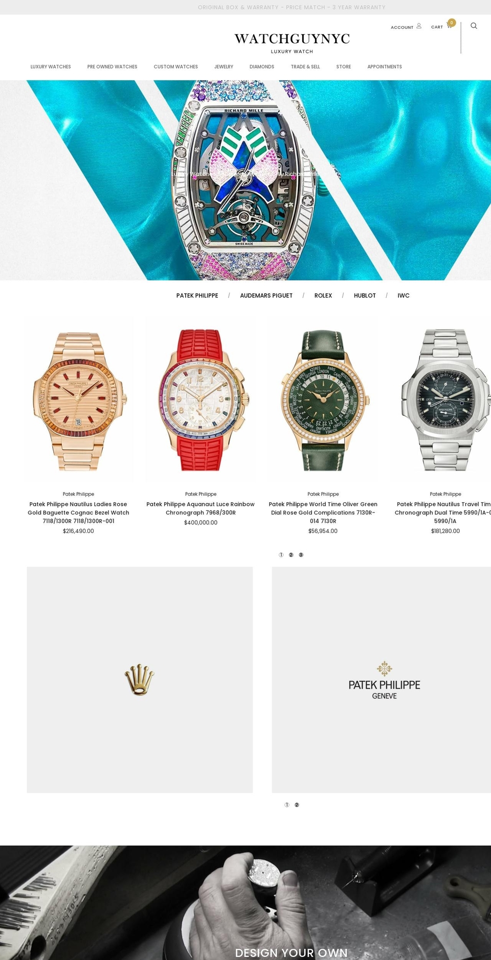 watchguyny.myshopify.com shopify website screenshot