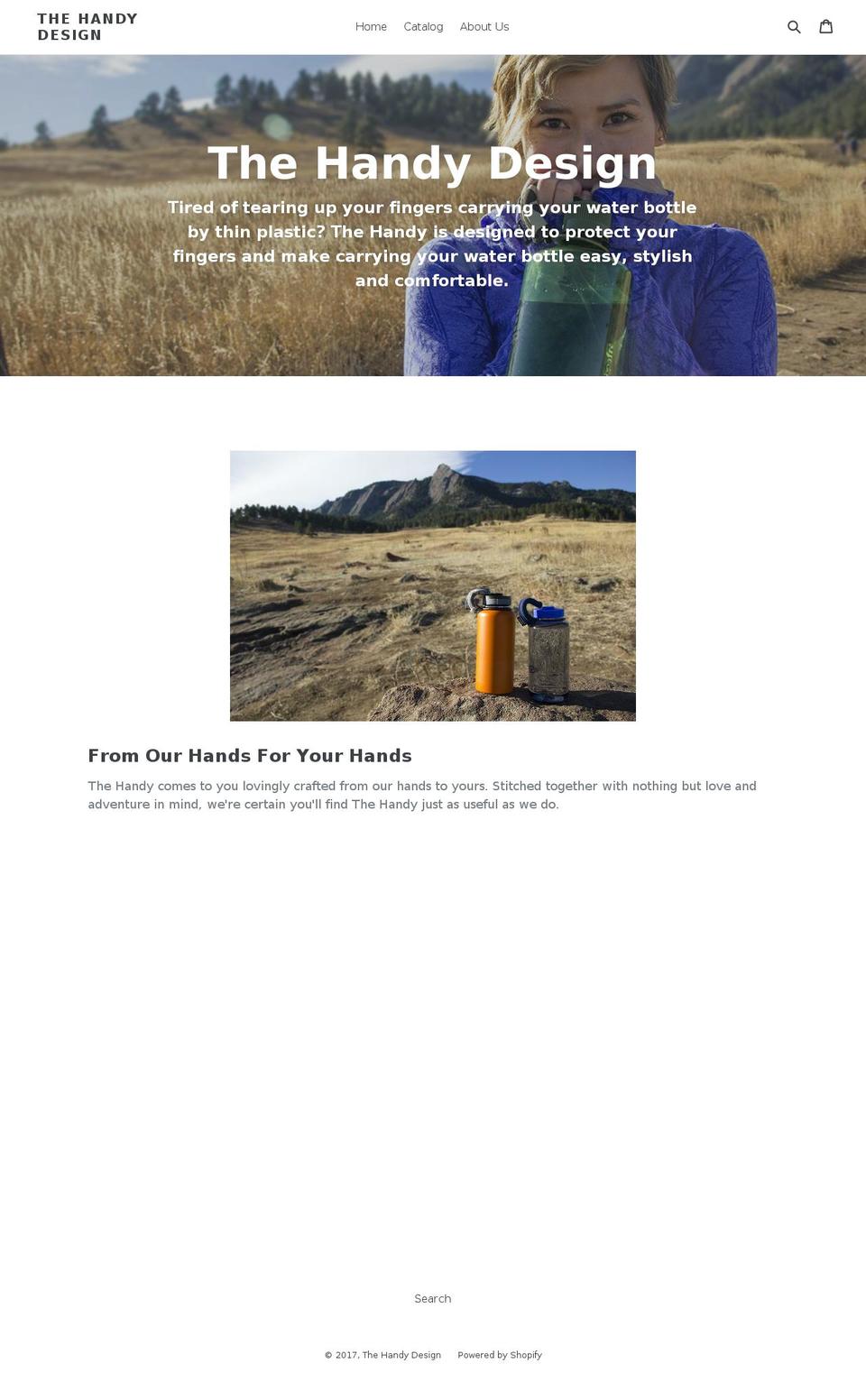 waterbottlehandy.com shopify website screenshot