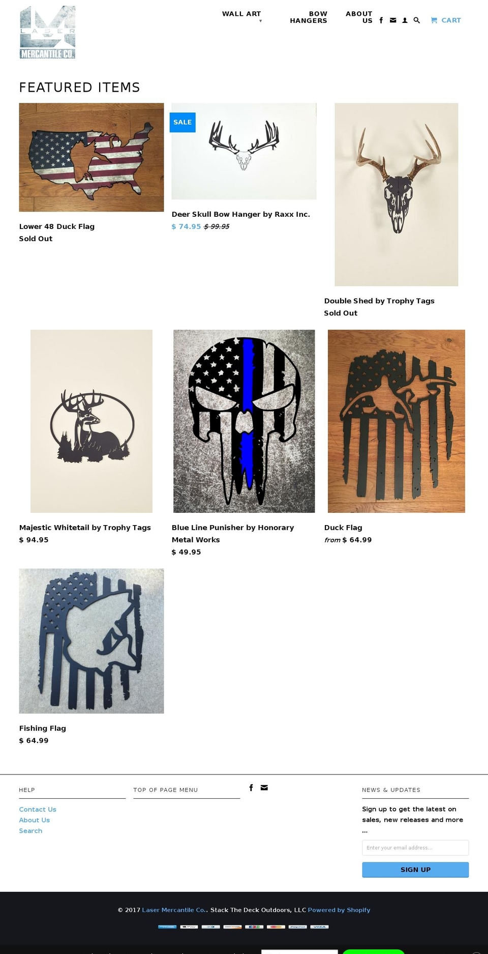 waterfowlislife.com shopify website screenshot