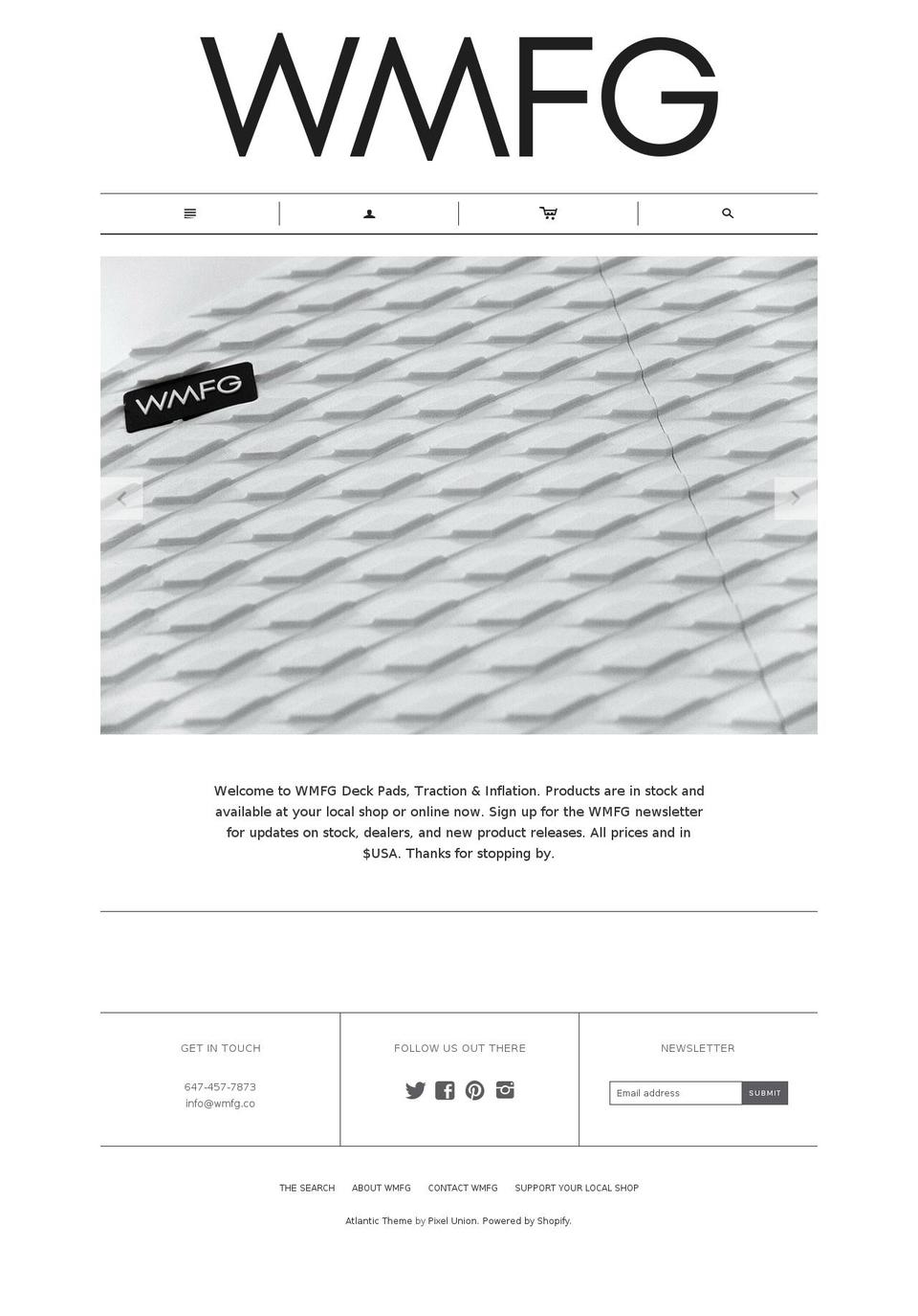 watermanmfg.com shopify website screenshot