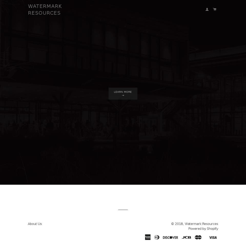 watermark-resources.myshopify.com shopify website screenshot