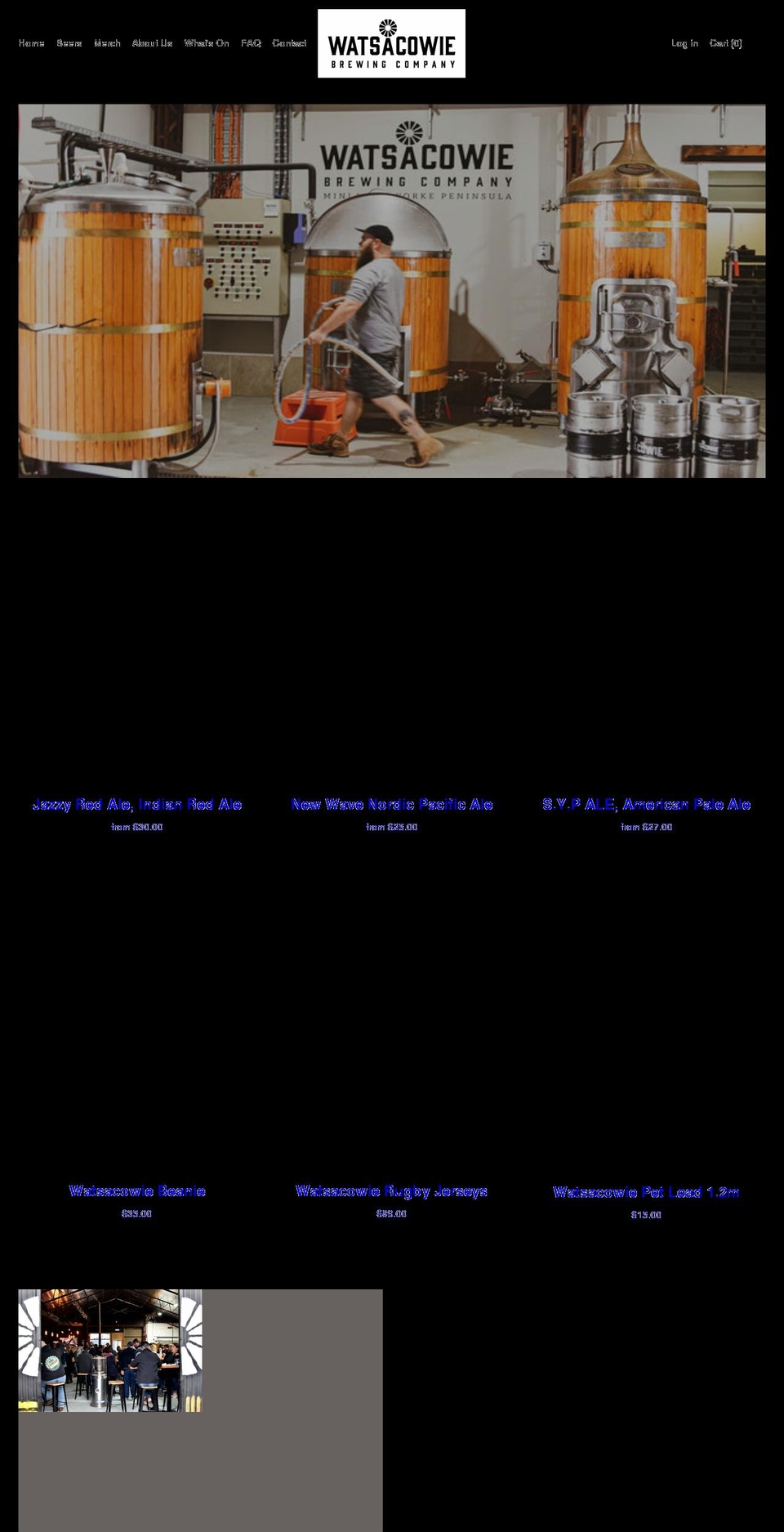 watsacowie.com.au shopify website screenshot