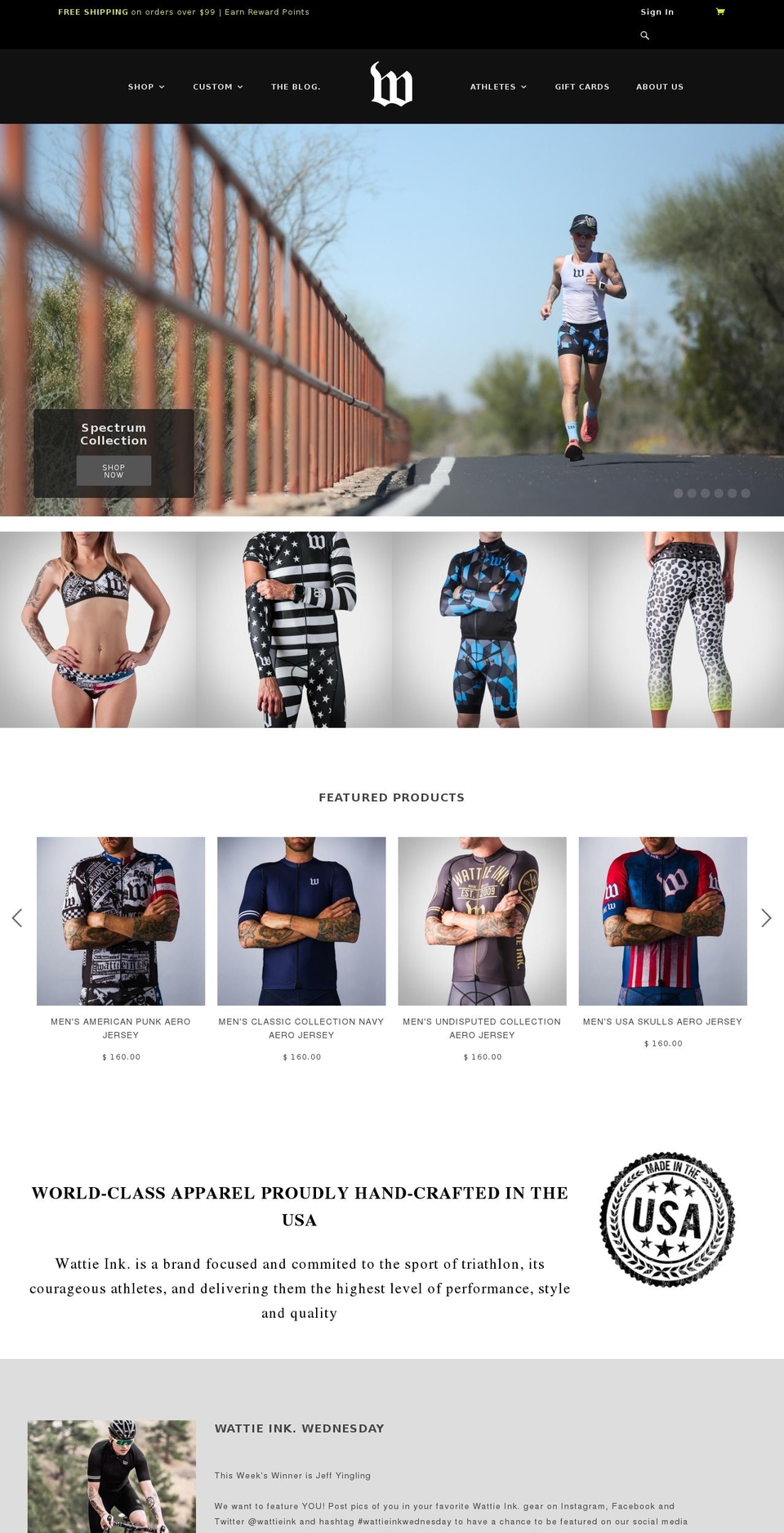 wattieink.com shopify website screenshot