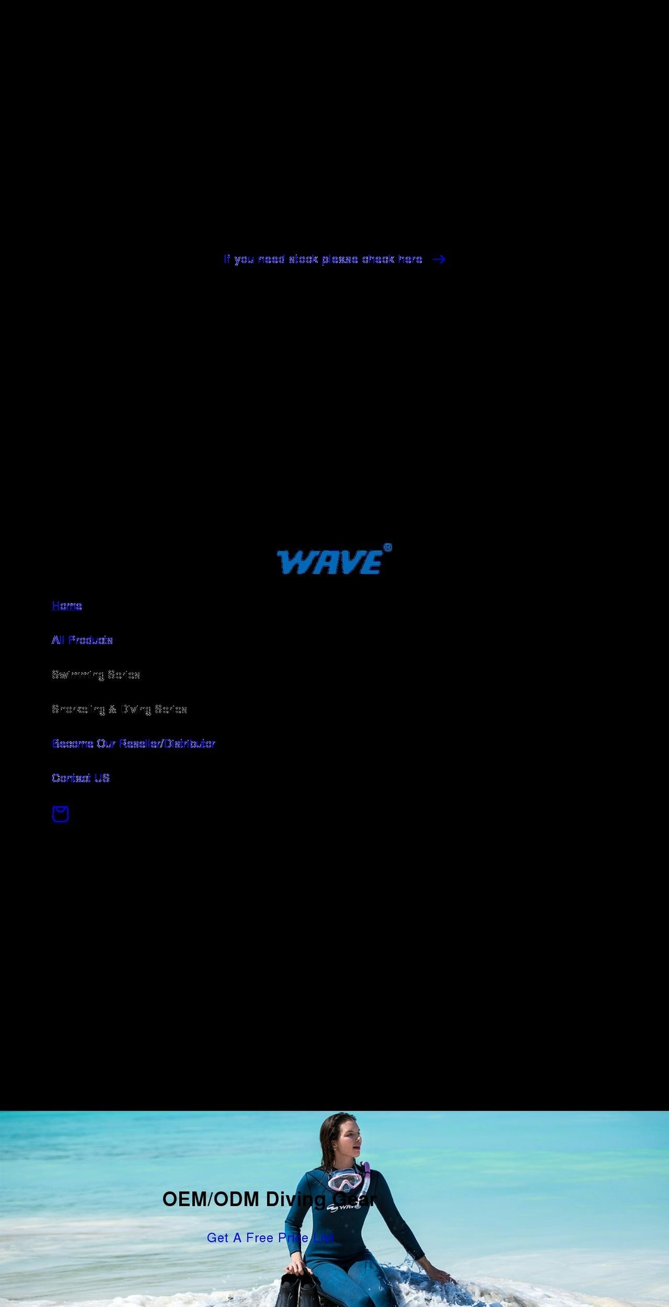 wave-china.com shopify website screenshot