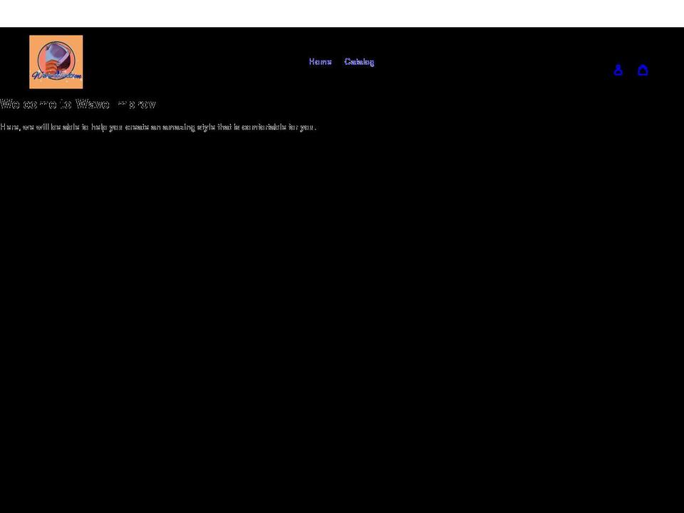 wavecollections.net shopify website screenshot
