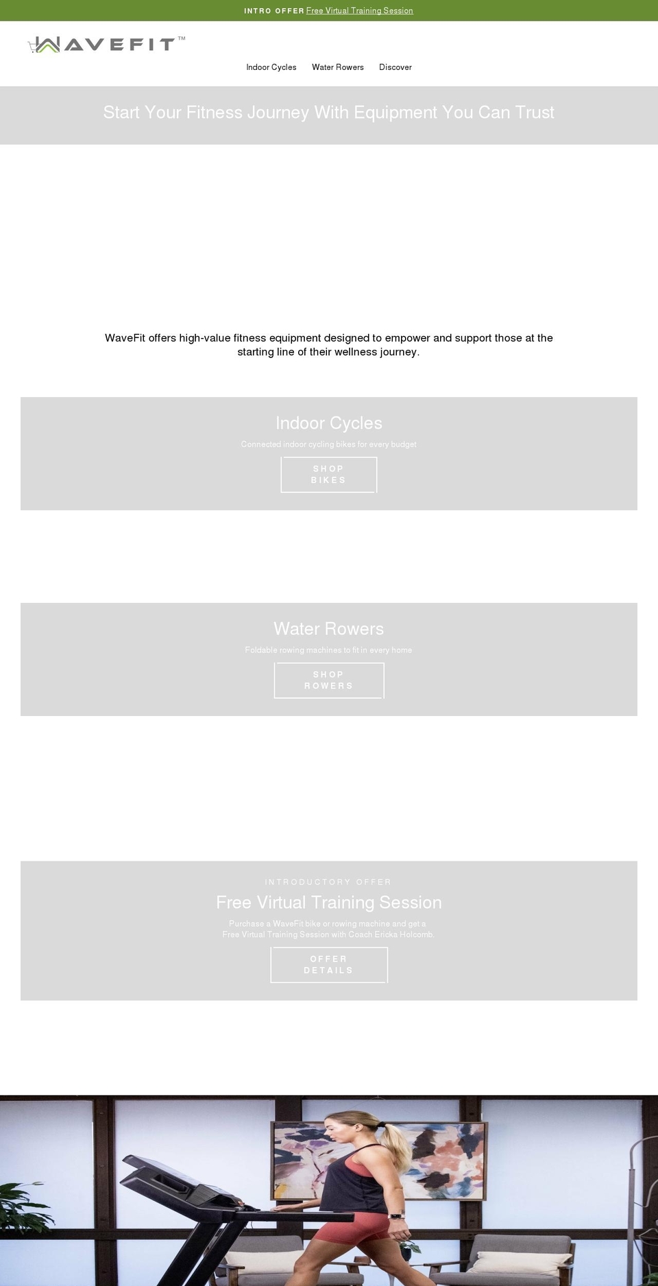 wavefit.net shopify website screenshot