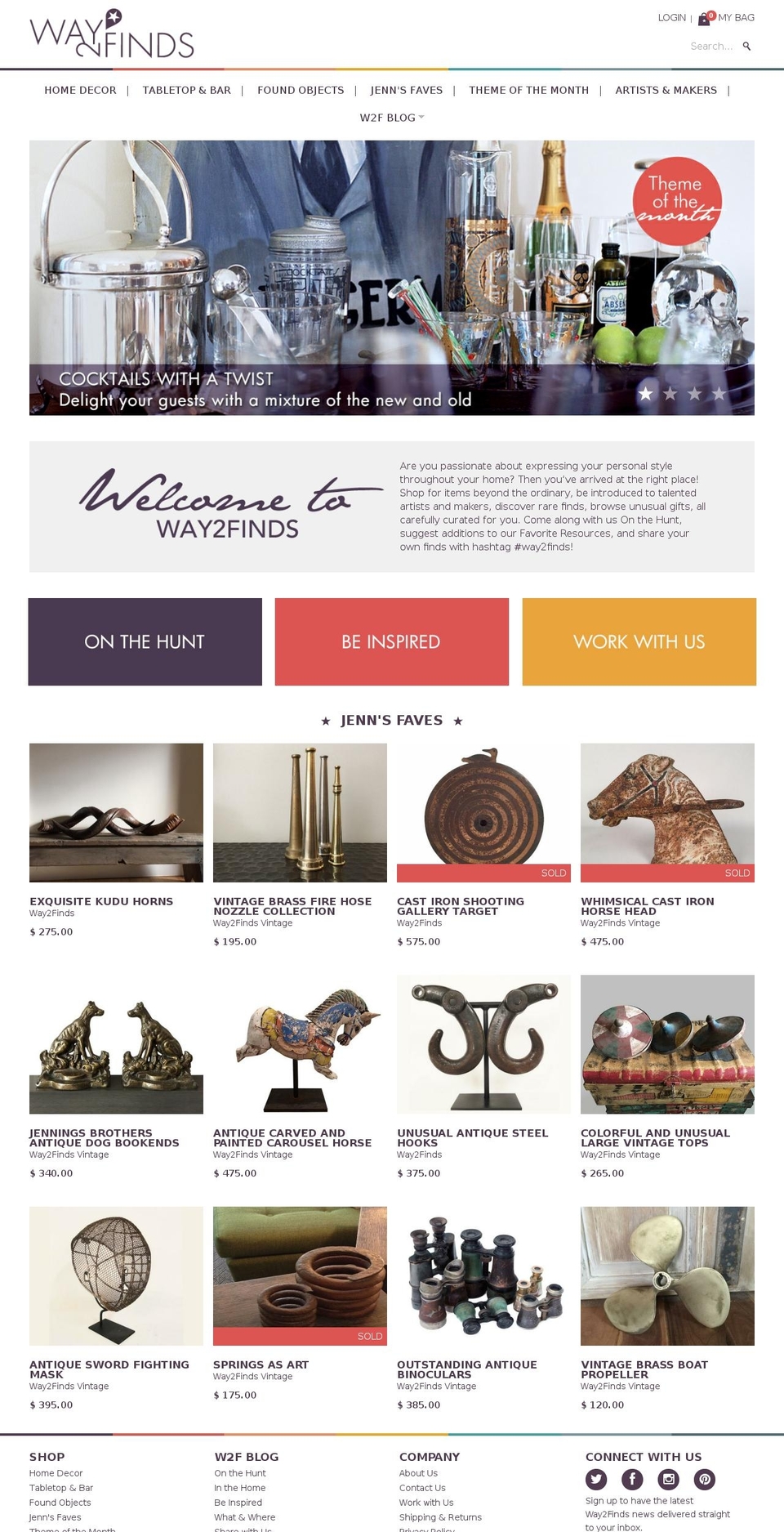 way2finds.com shopify website screenshot