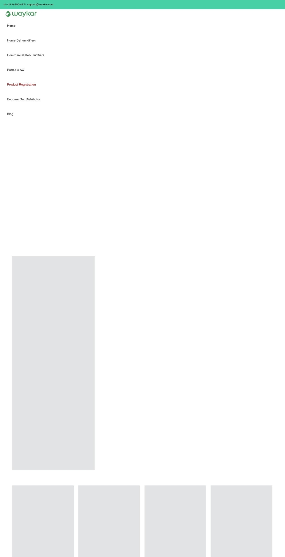waykar.com shopify website screenshot
