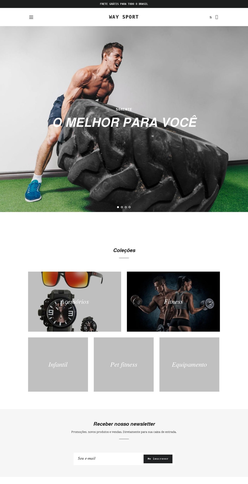 waysport.com.br shopify website screenshot