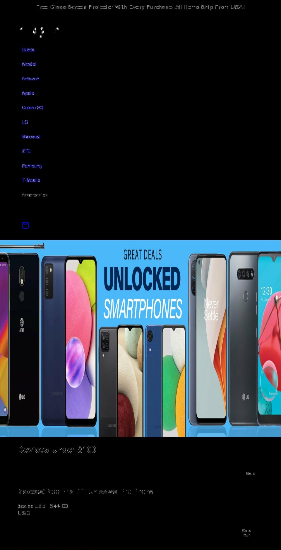 wayvmobile.com shopify website screenshot