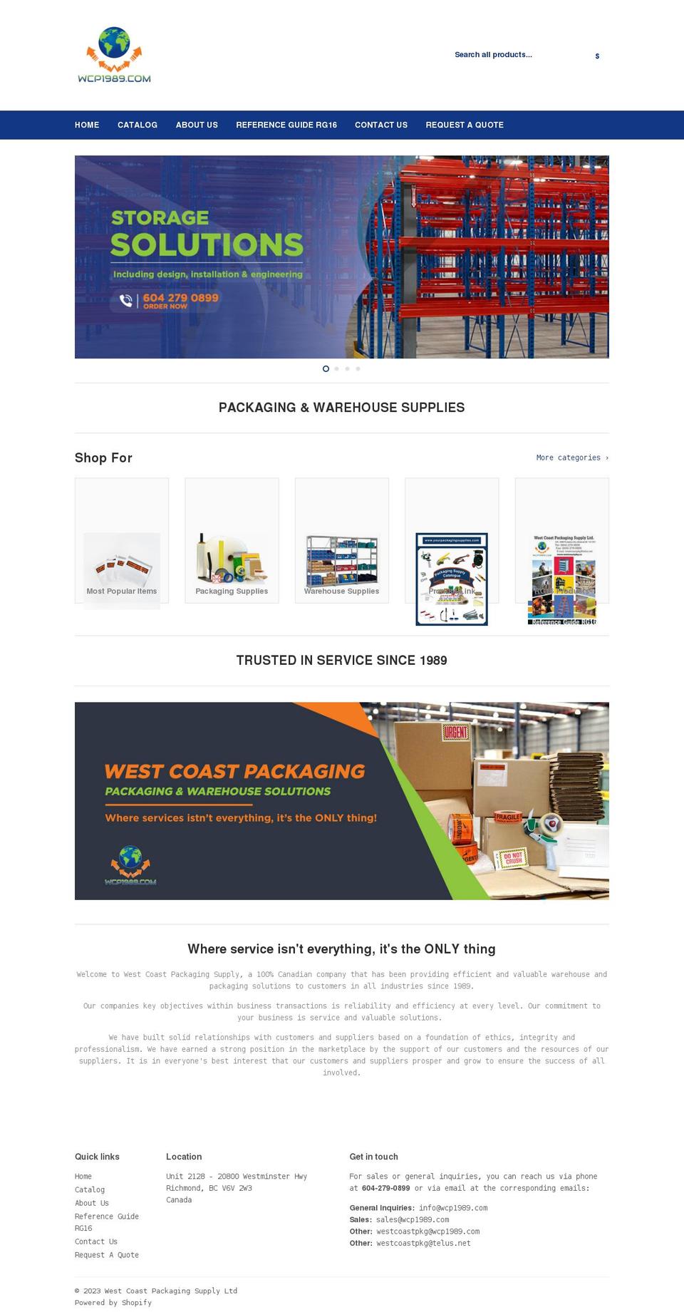 wcp1989.com shopify website screenshot