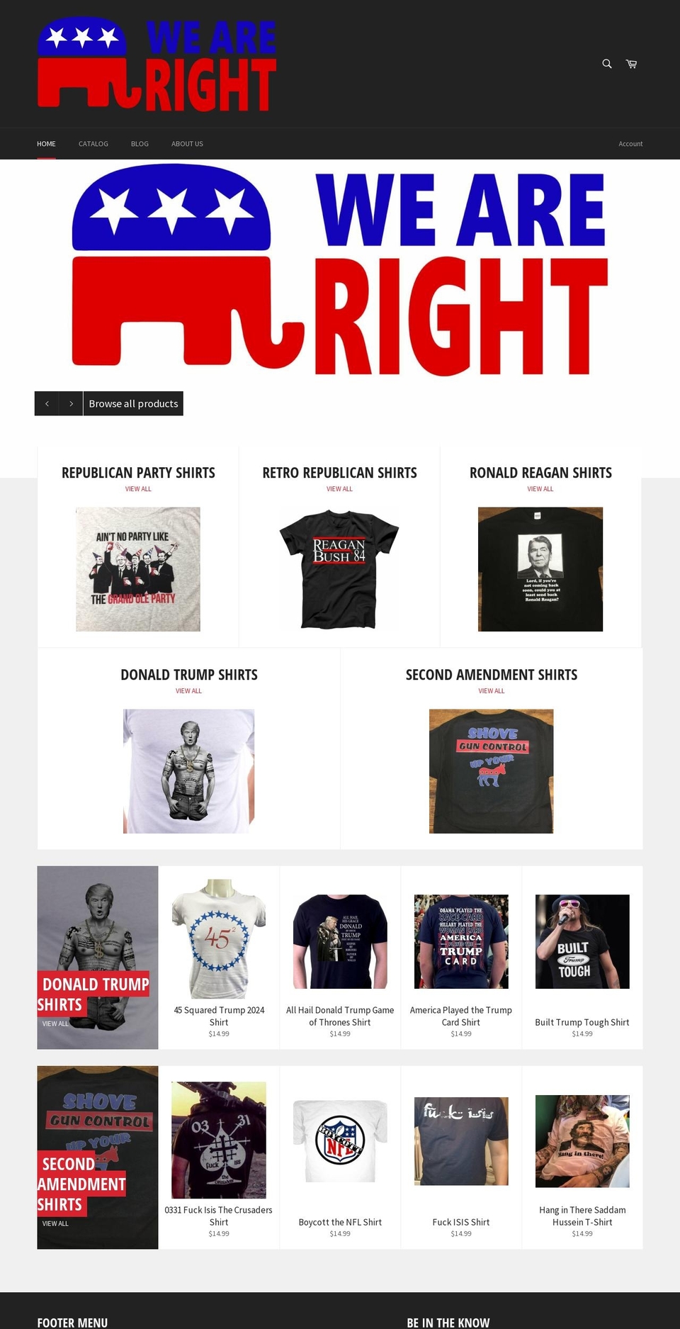 we-are-right.myshopify.com shopify website screenshot