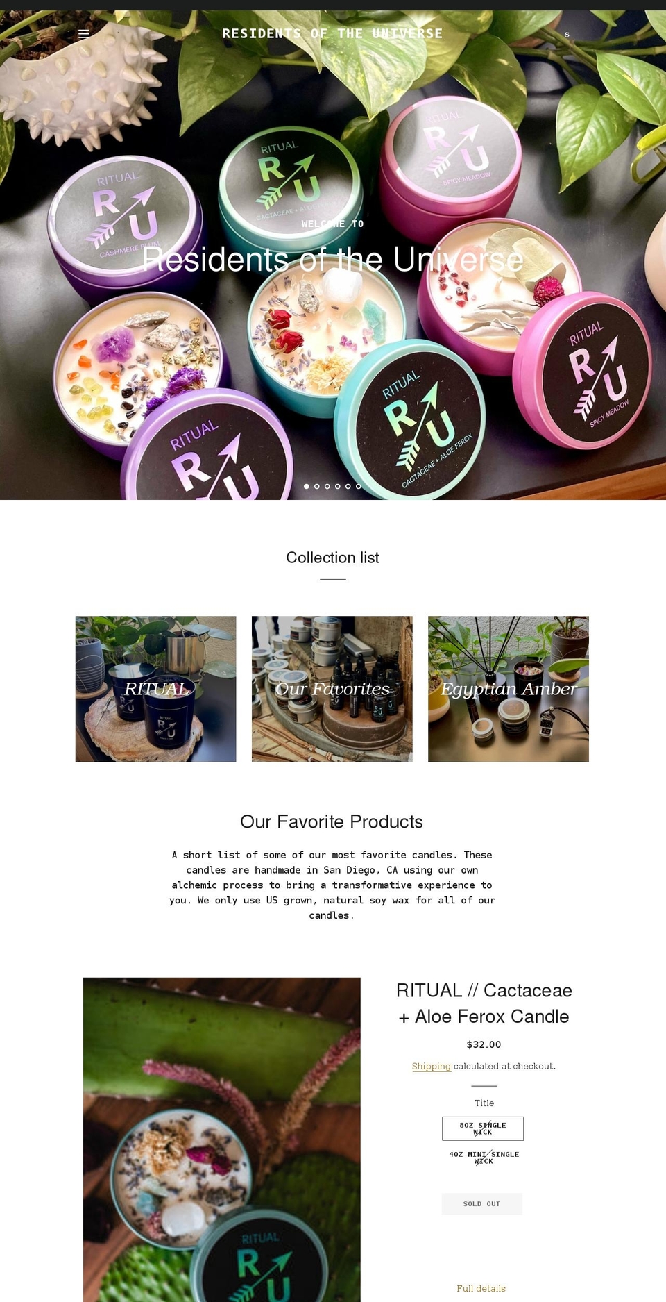 we-are-ru.com shopify website screenshot