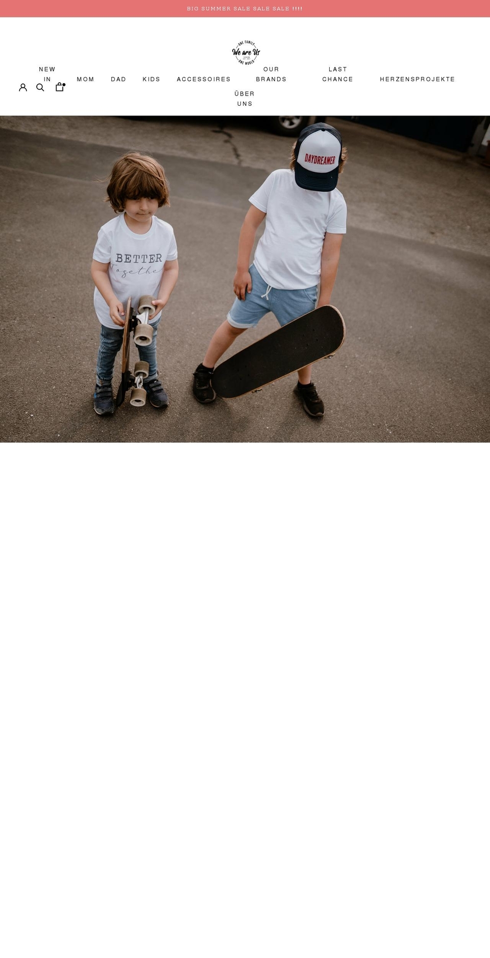 we-are-us.com shopify website screenshot