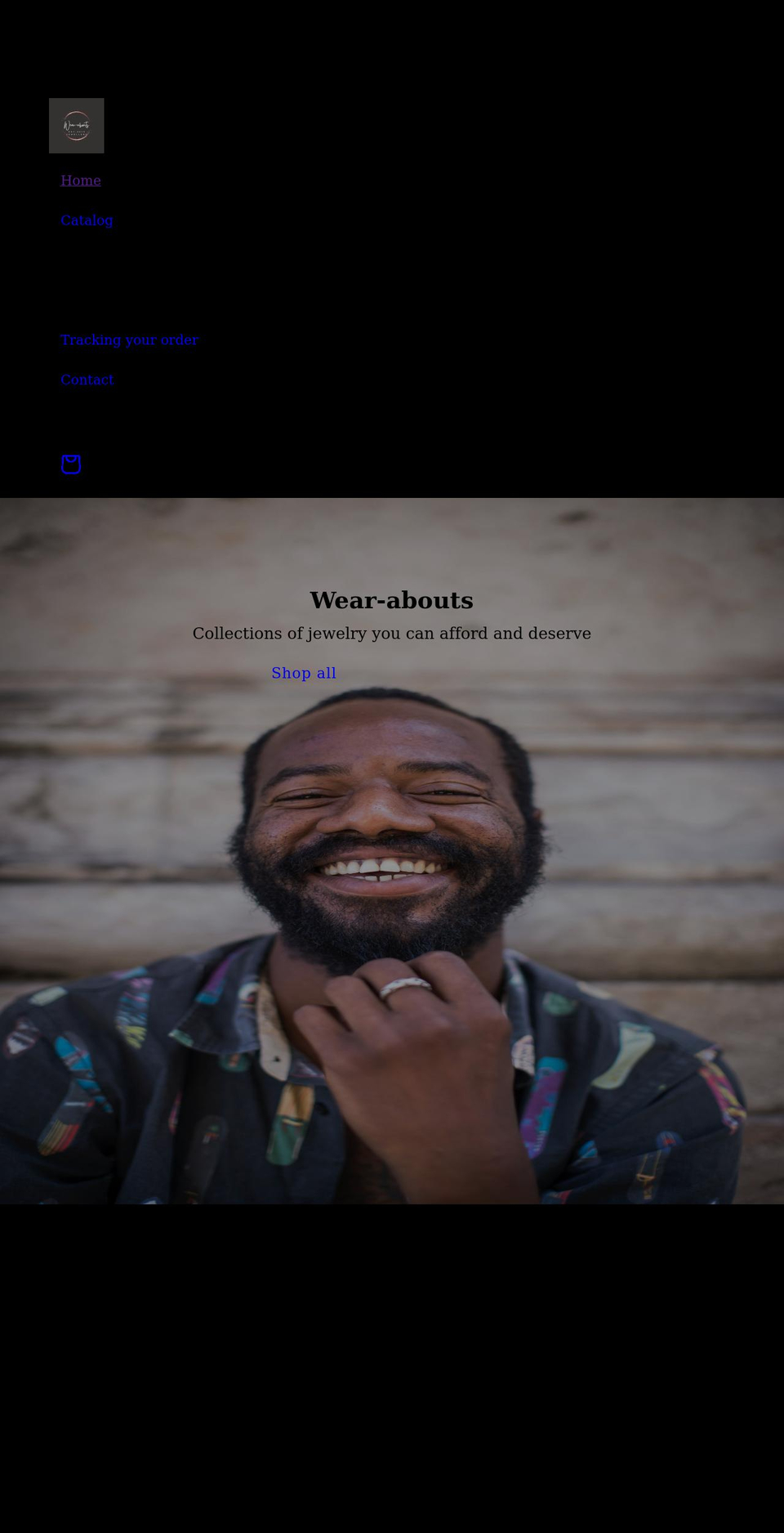 wear-abouts.com shopify website screenshot