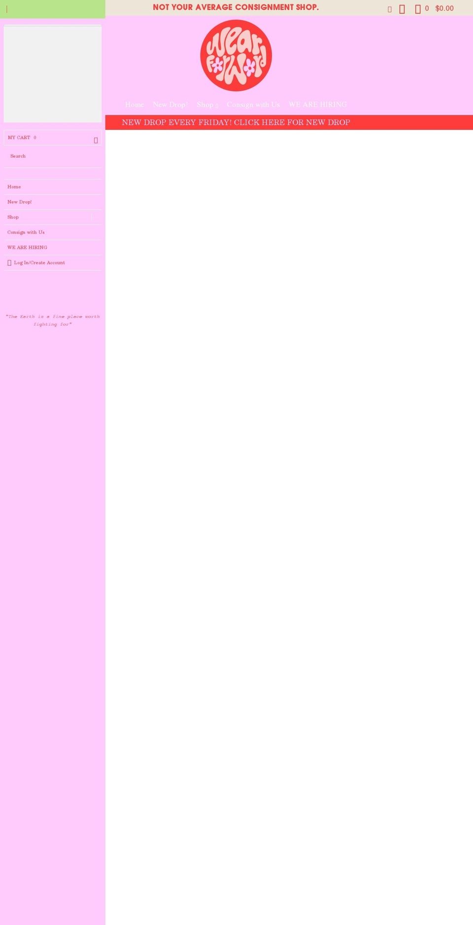 wear-forward.com shopify website screenshot