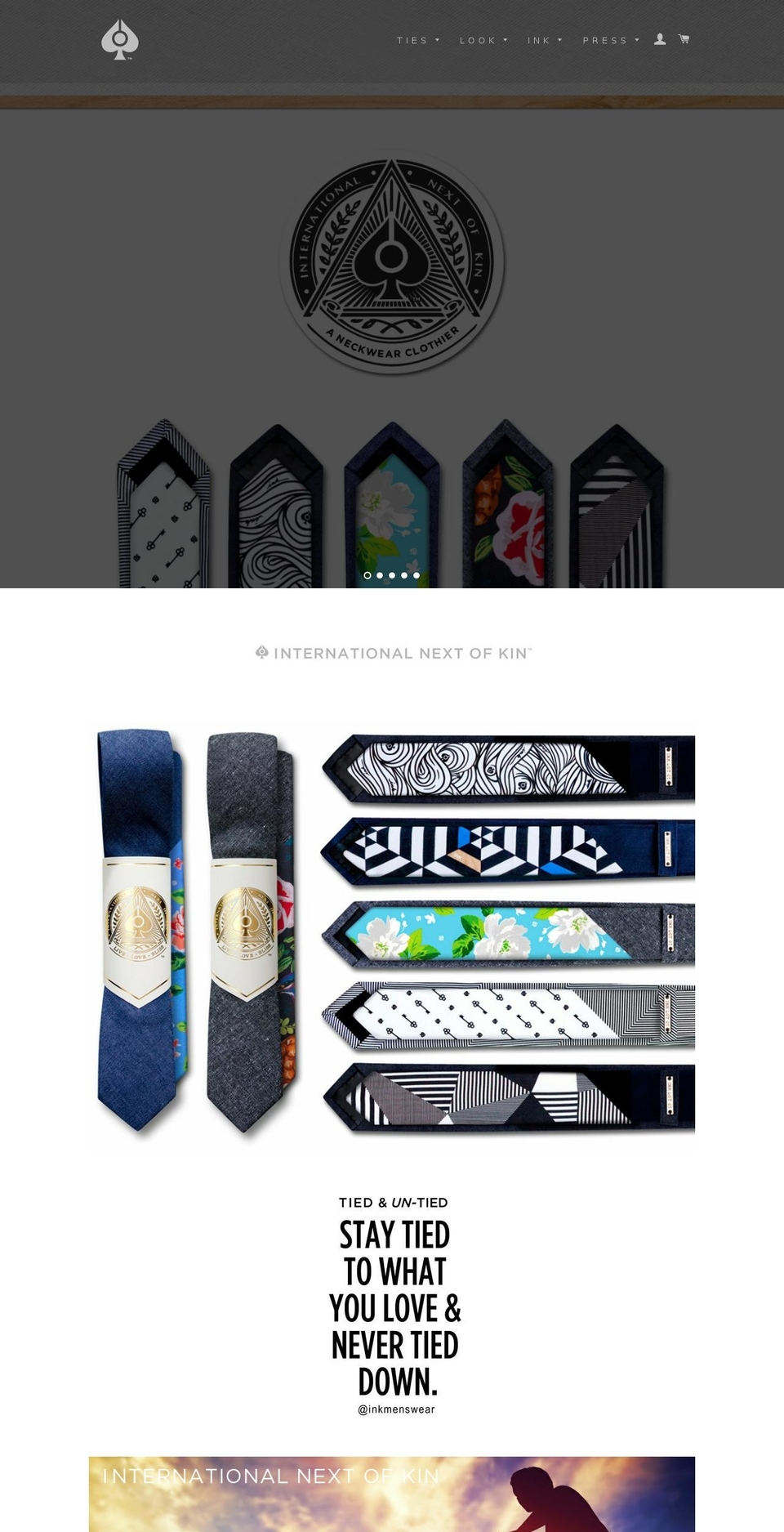 wear-ink.com shopify website screenshot