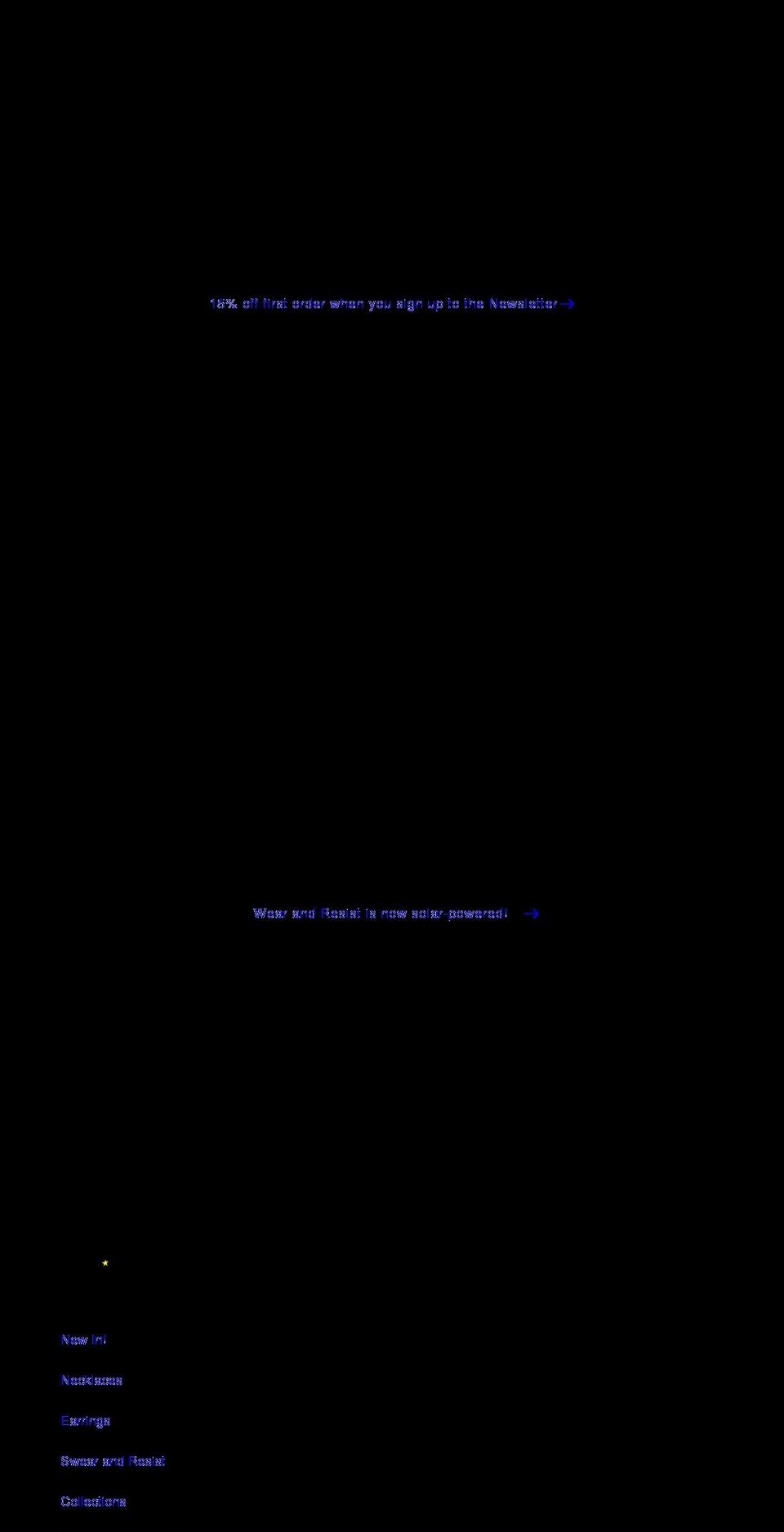 wearandresist.com shopify website screenshot