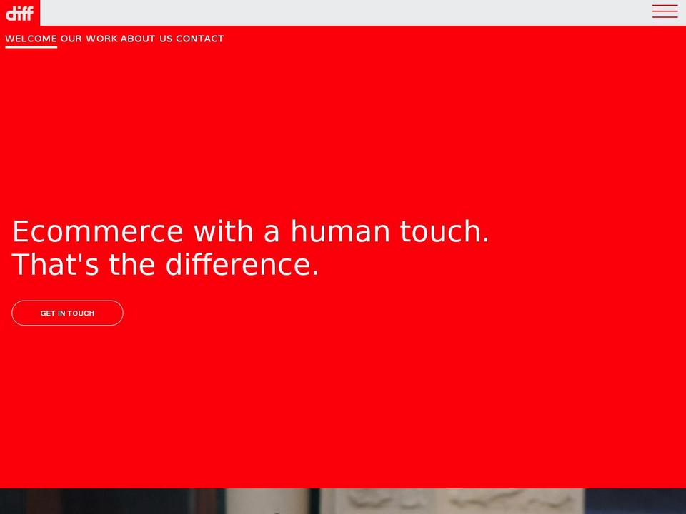 wearediff.com shopify website screenshot