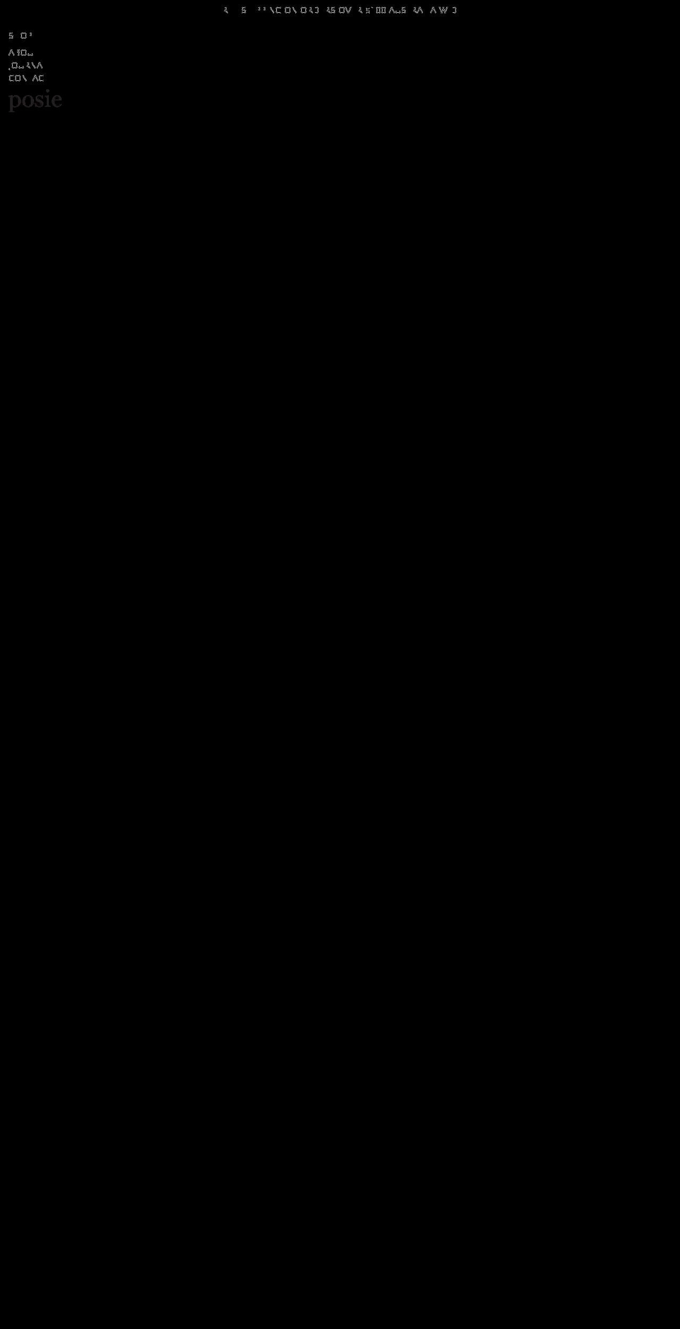 weareposie.com.au shopify website screenshot