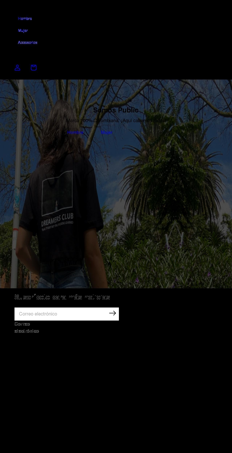 wearepublic.net shopify website screenshot