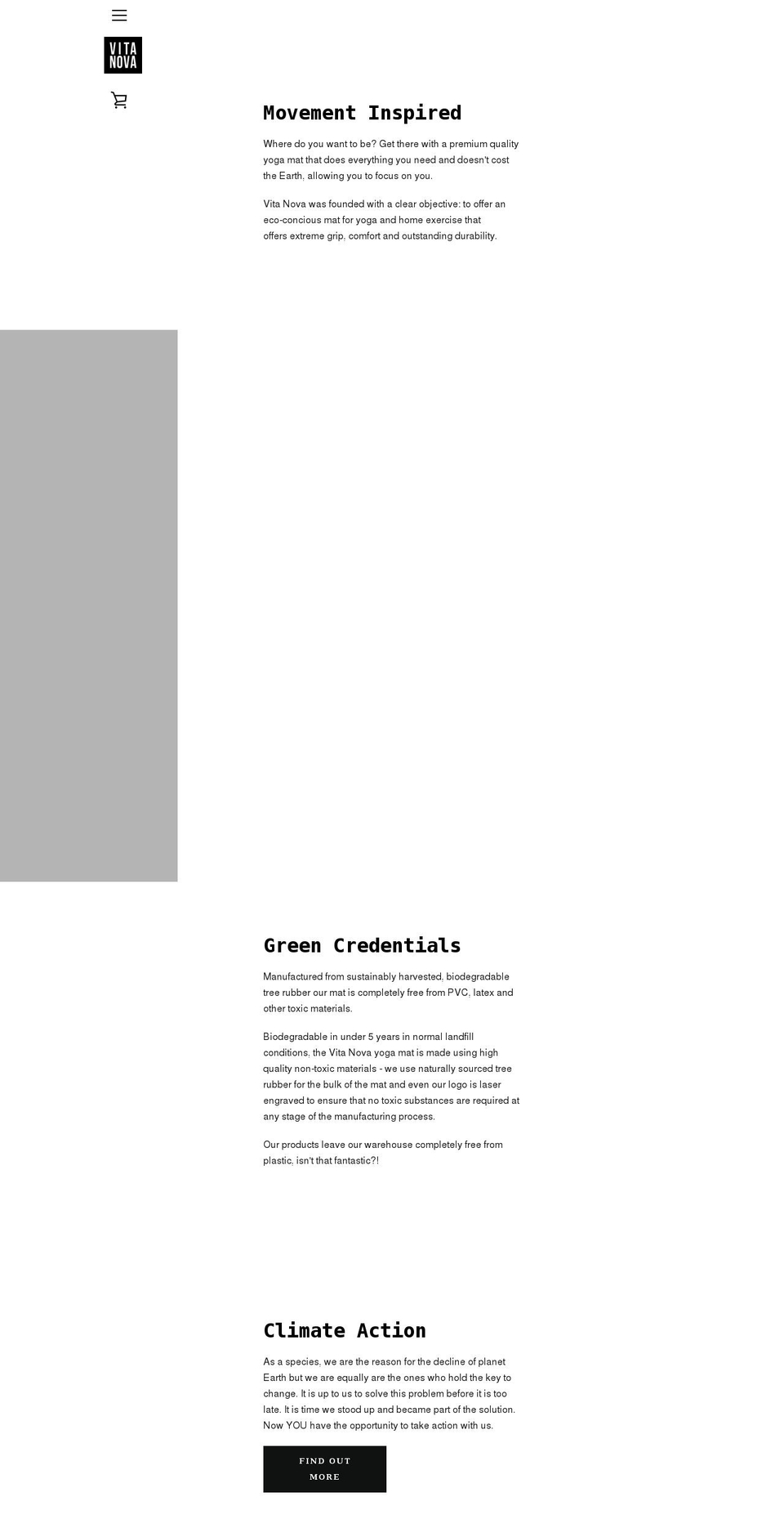 wearevitanova.com shopify website screenshot