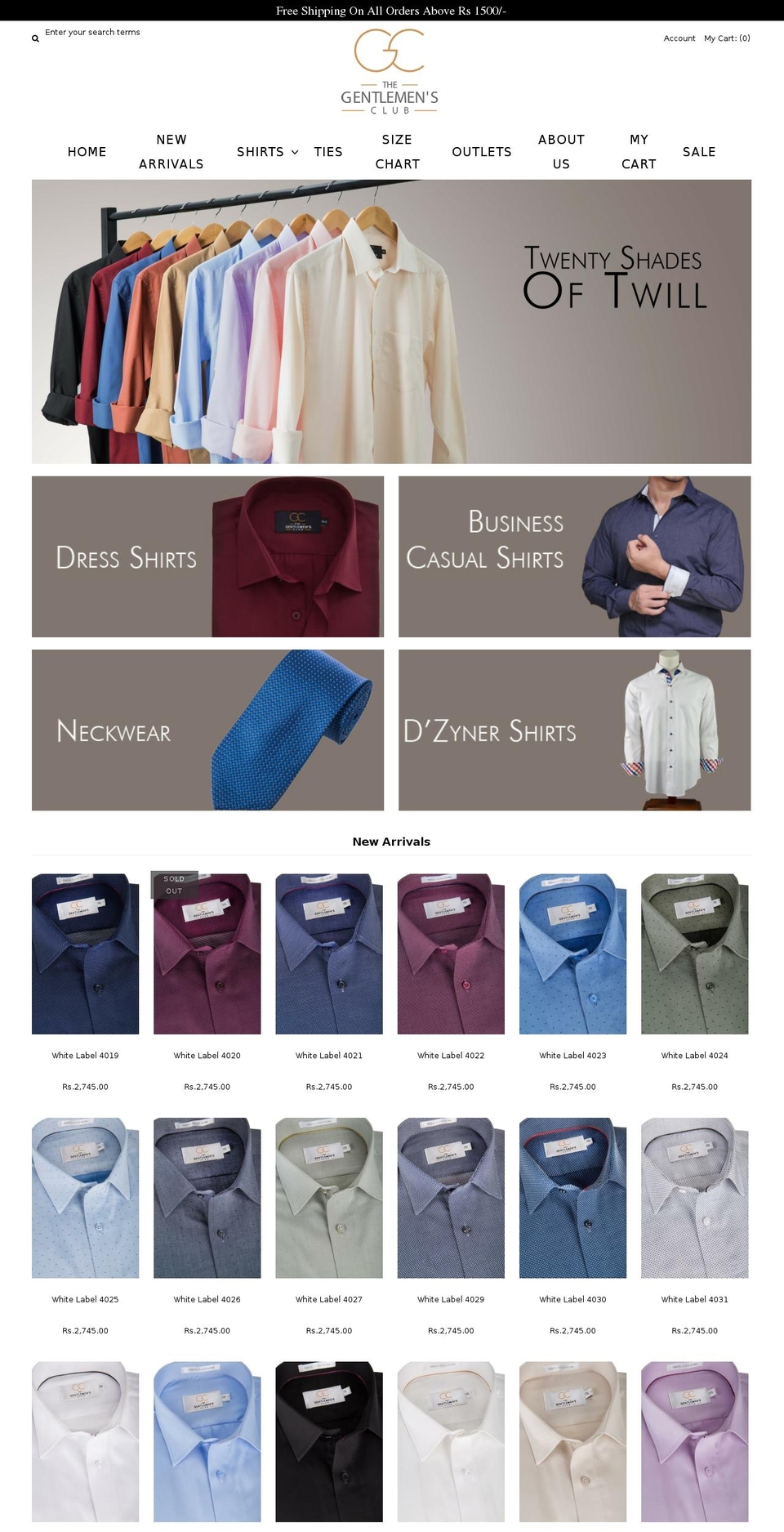weargc.com shopify website screenshot