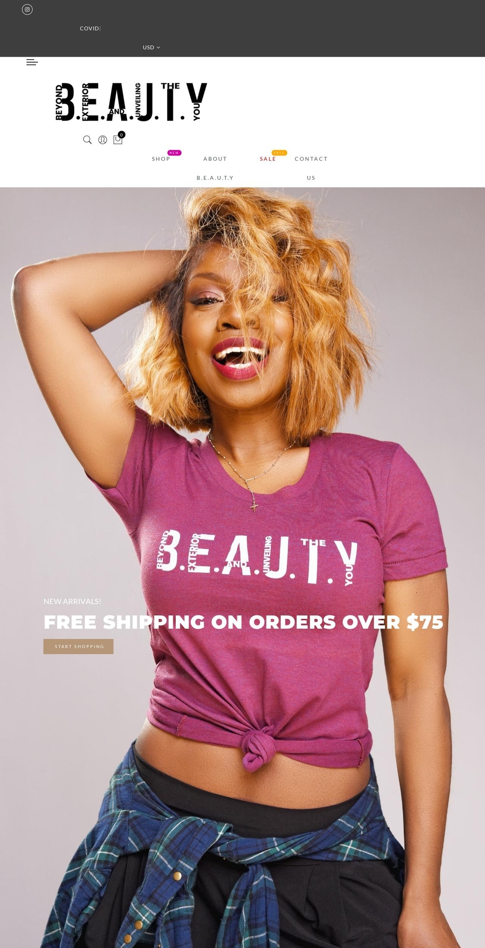 Beauty Shopify theme site example wearmybeauty.com