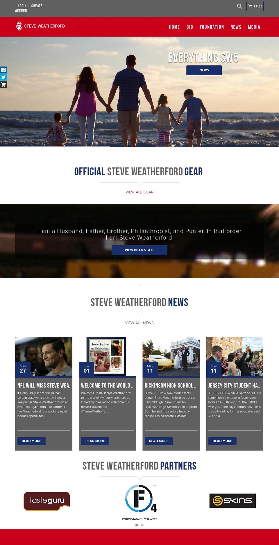 weatherford5.com shopify website screenshot