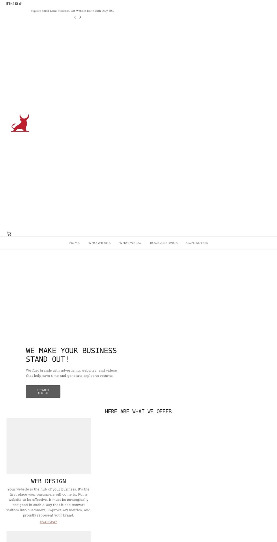 webforless.us shopify website screenshot