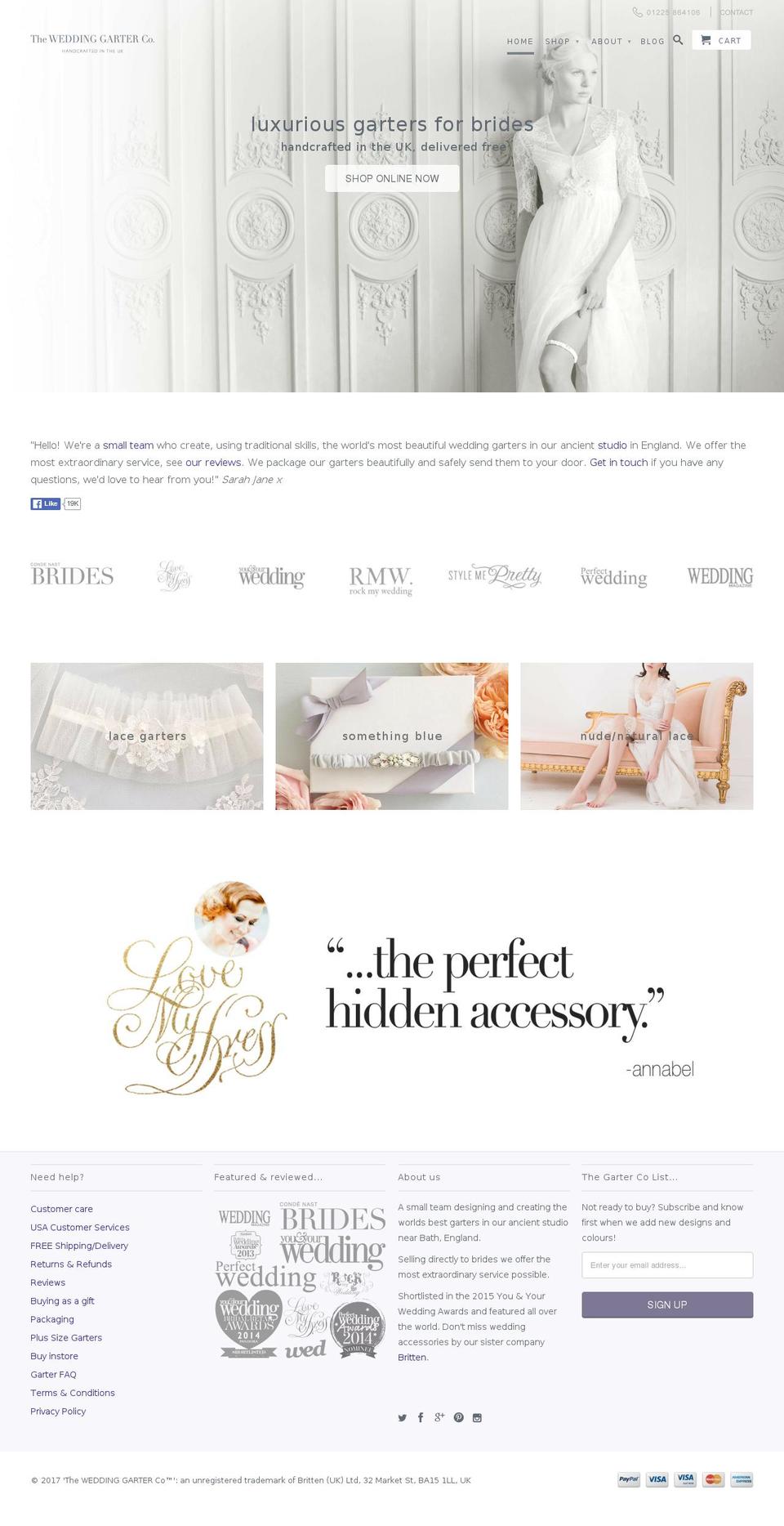 weddingarter.com shopify website screenshot
