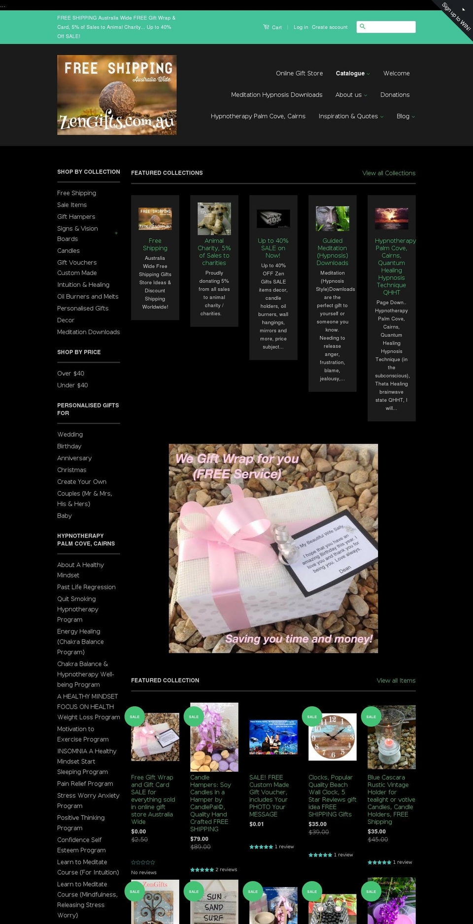 weddingcakecandle.com shopify website screenshot