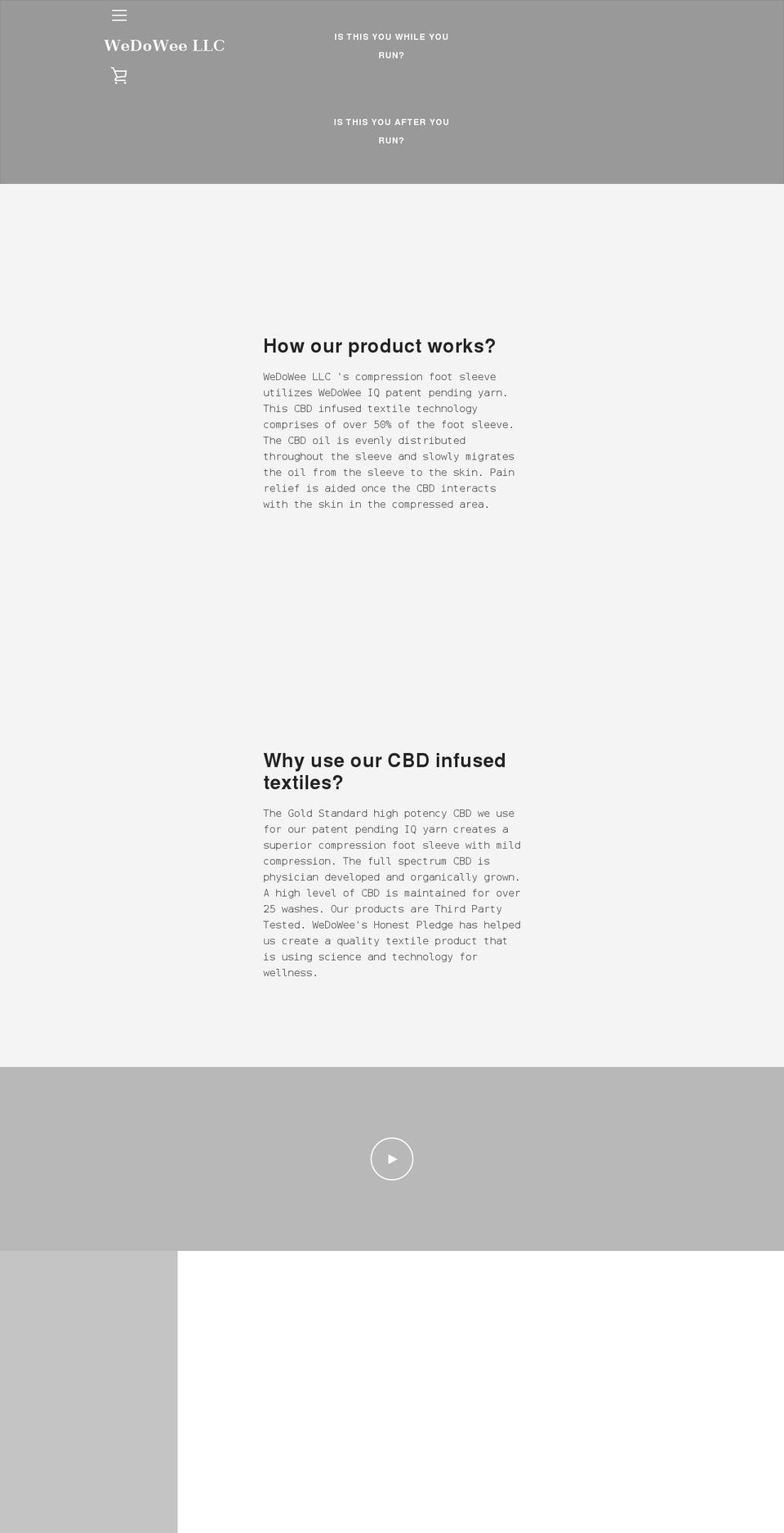 wedoweellc.com shopify website screenshot