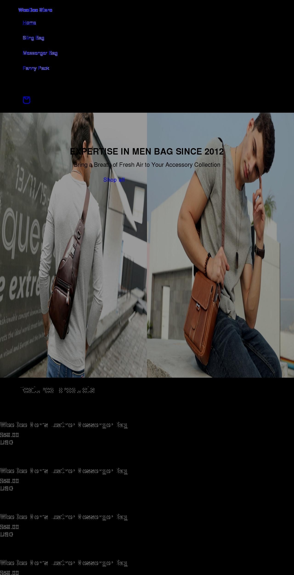weedee.shop shopify website screenshot