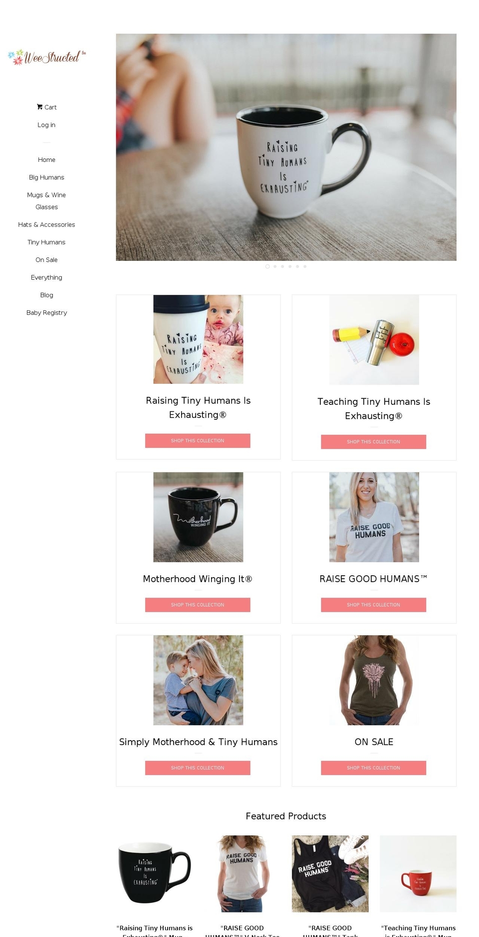Alchemy Shopify theme site example weestructed.com
