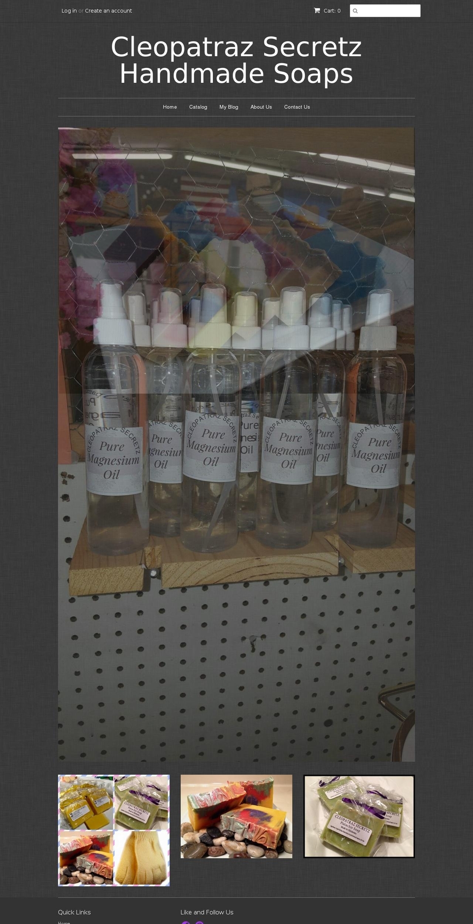 wegotsoap.com shopify website screenshot