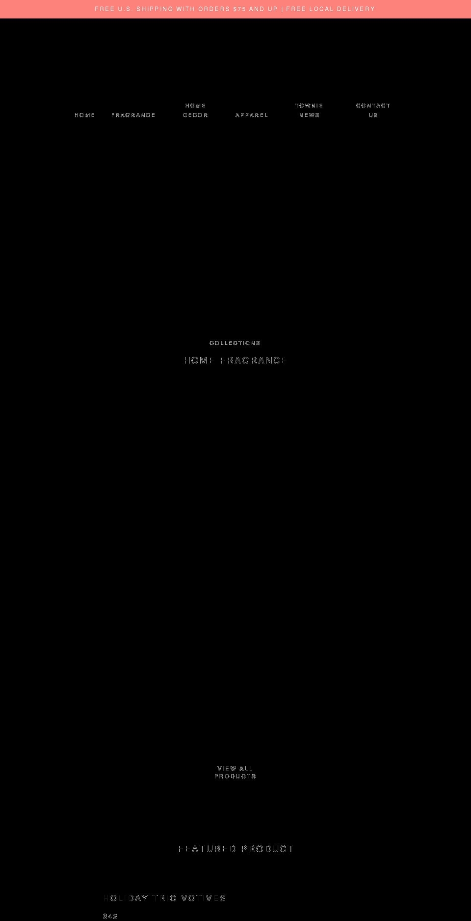 wehacandleco.com shopify website screenshot