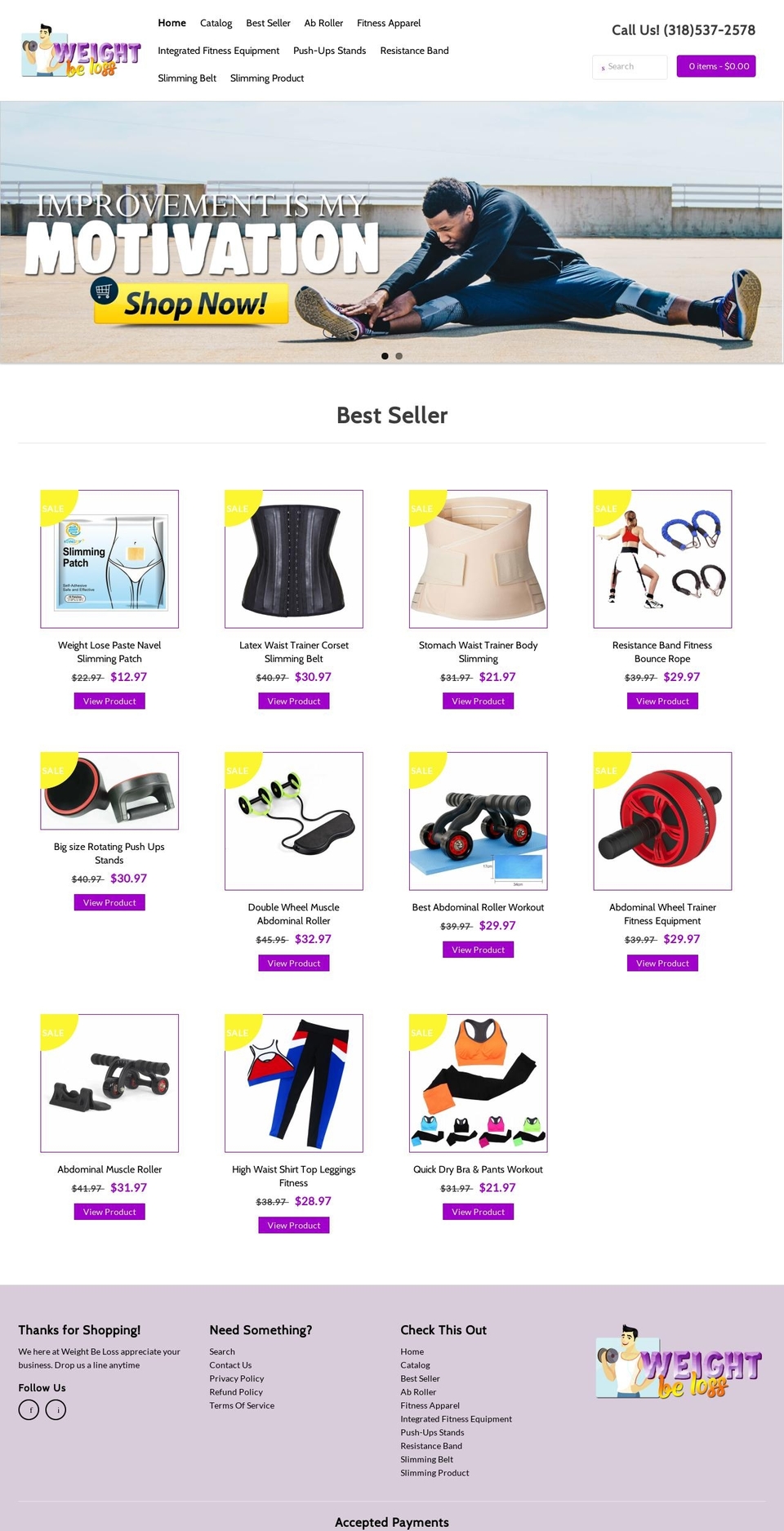 weightbeloss.com shopify website screenshot