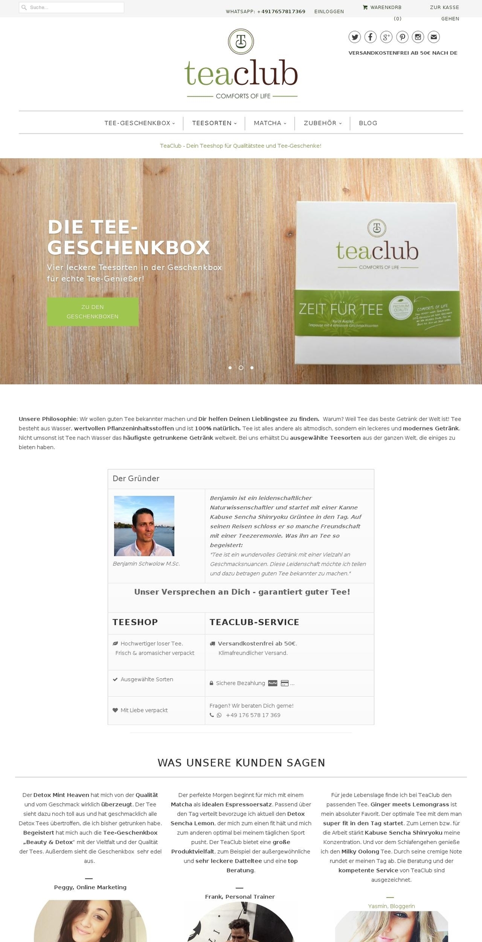 weihnachtsgeschenke24.net shopify website screenshot