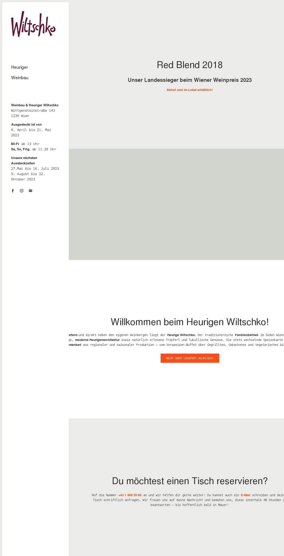 weinbau-wiltschko.at shopify website screenshot