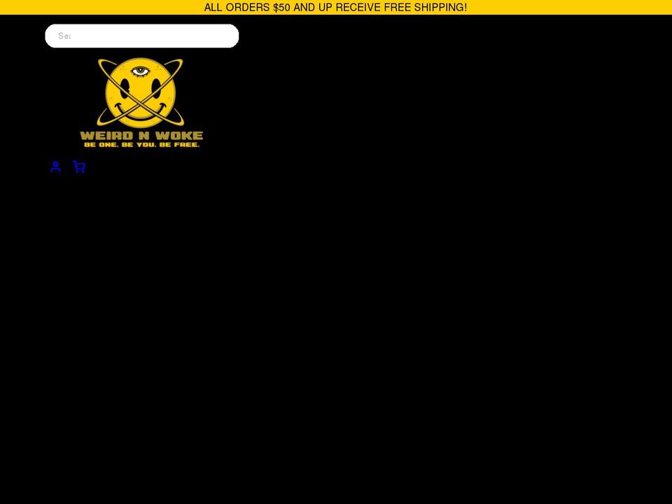 weirdnwoke.com shopify website screenshot