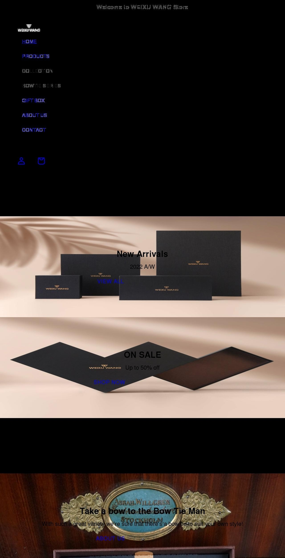 weixuwang.com shopify website screenshot