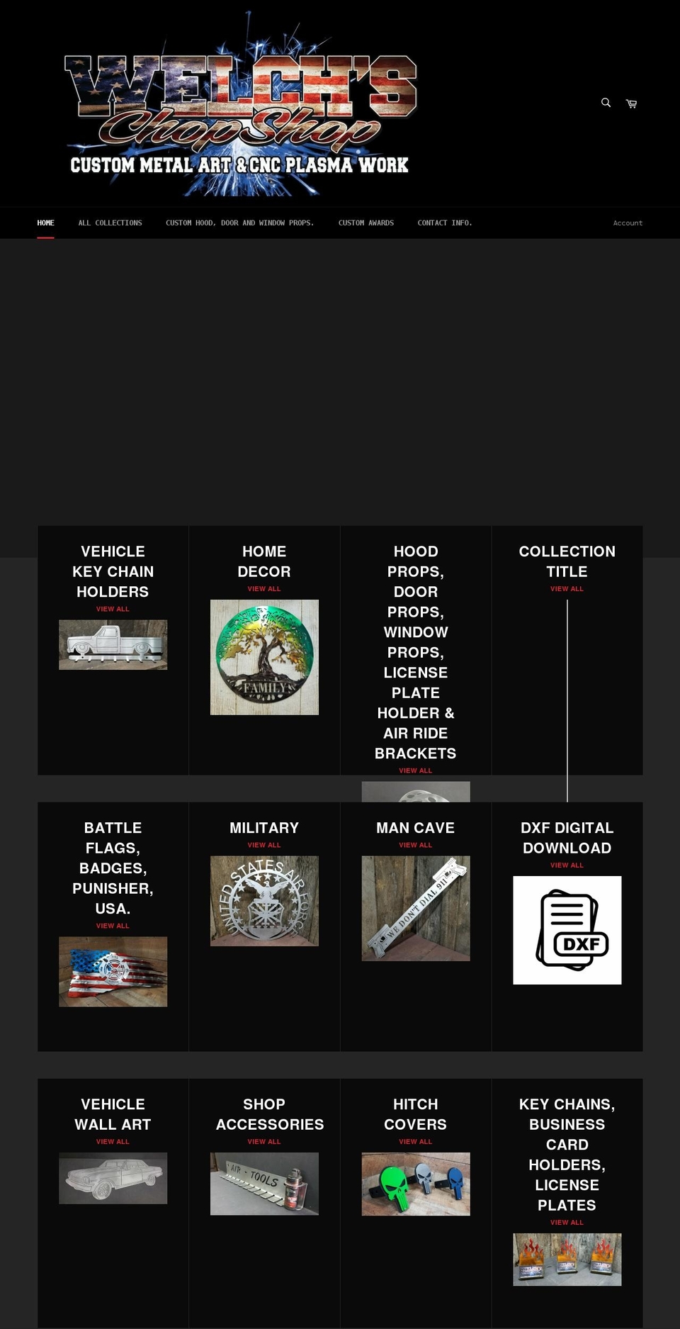 welchschopshop.com shopify website screenshot