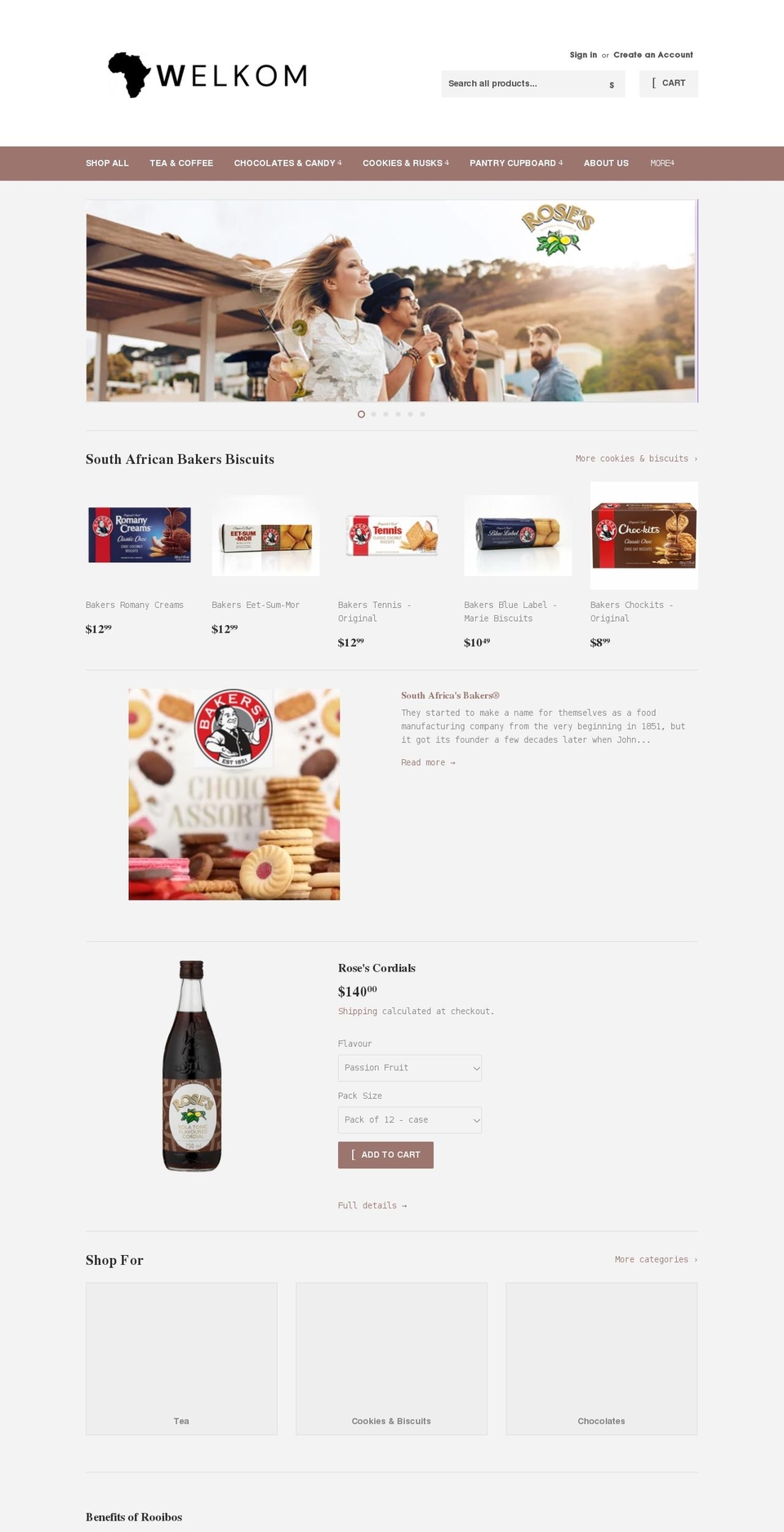 welkomusa.com shopify website screenshot