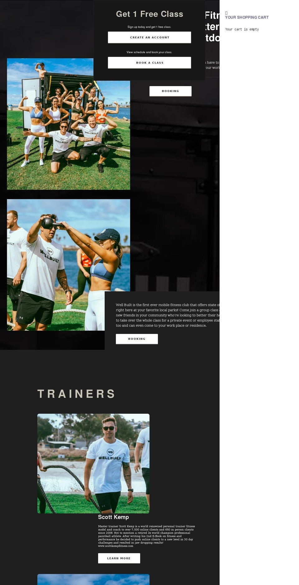 wellbuiltclub.com shopify website screenshot