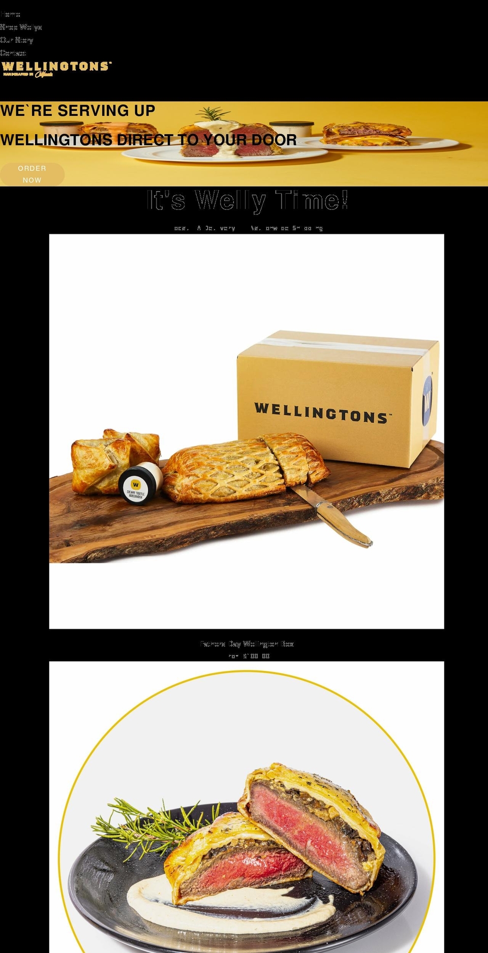 wellingtons.la shopify website screenshot