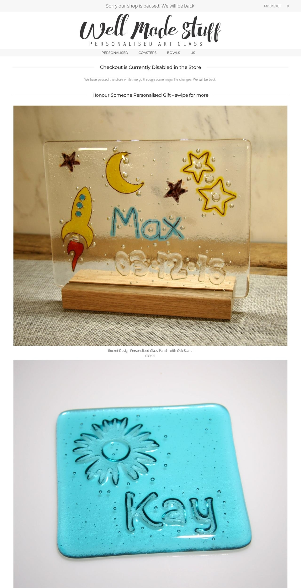 wellmadestuff.co.uk shopify website screenshot