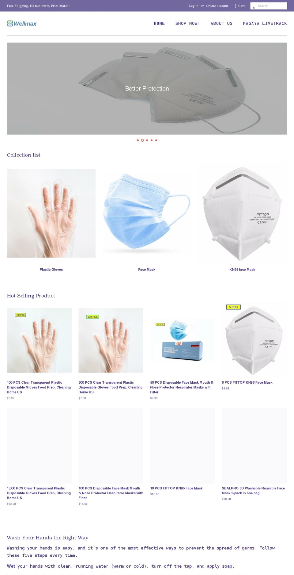 wellmax.us shopify website screenshot