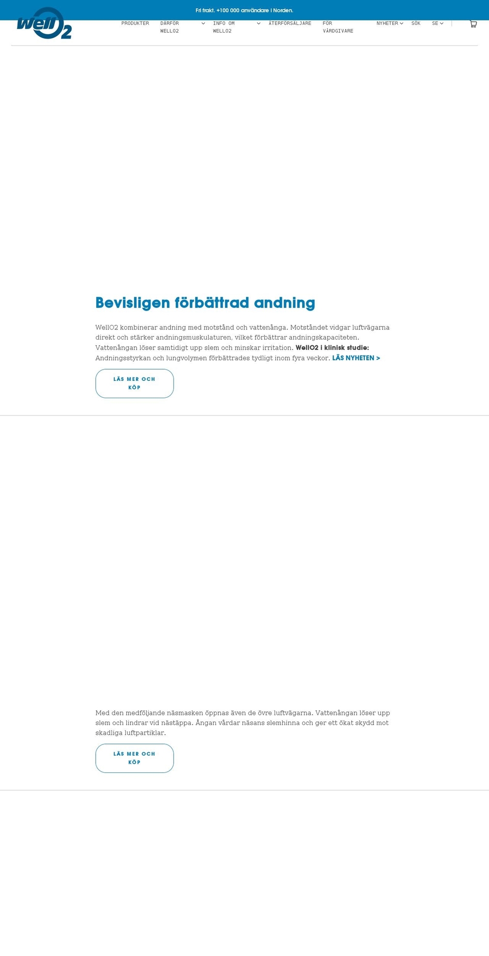 wello2.se shopify website screenshot