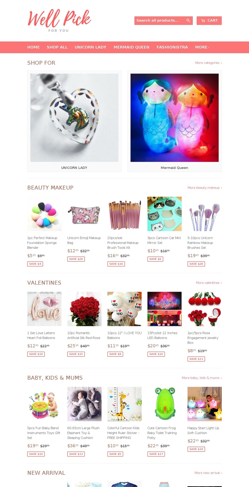 wellpick.com shopify website screenshot